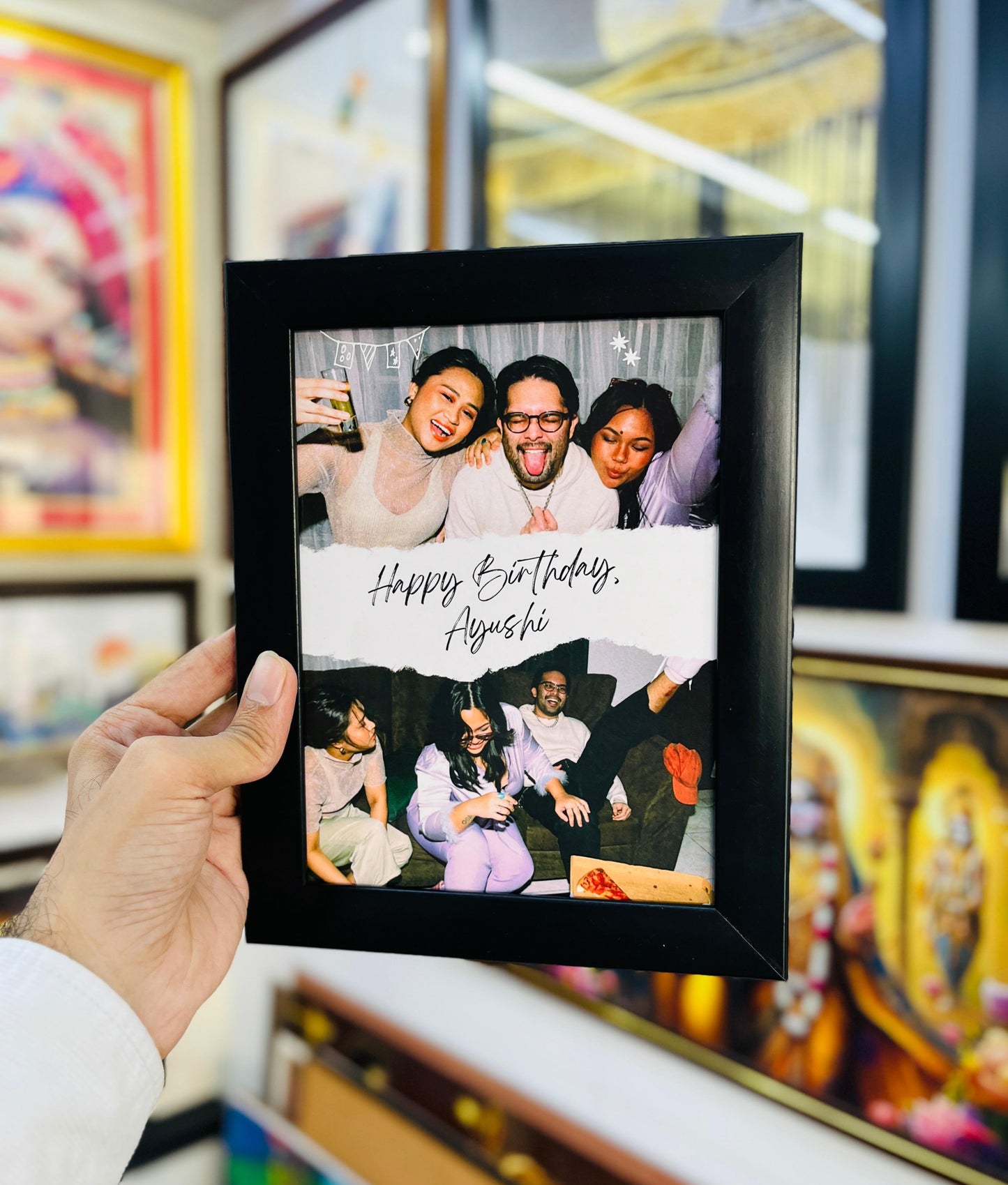 Custom Photo Frame (2 pictures)