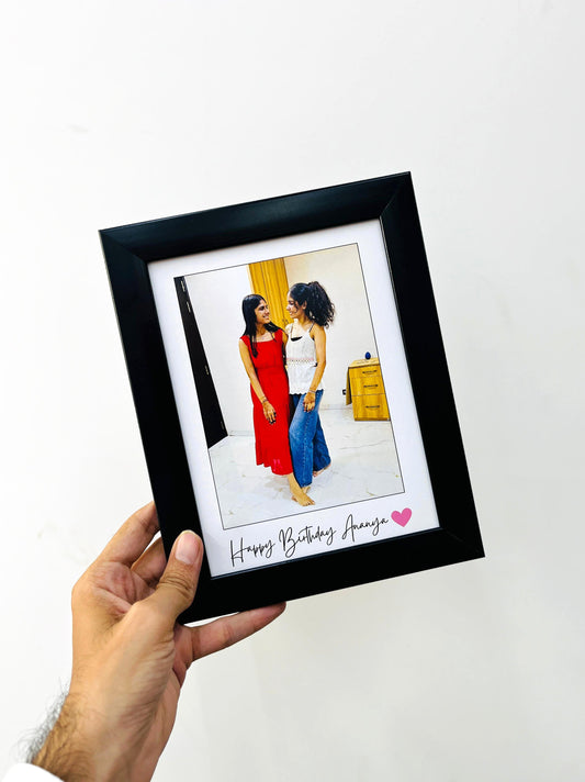 Small Happy Birthday Frame